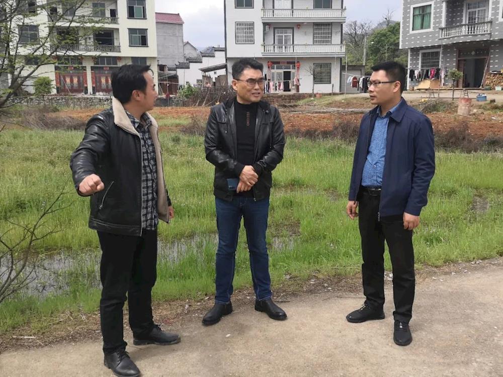 县政协主席陈康深入马山督导春耕工作 弋阳县人民政府