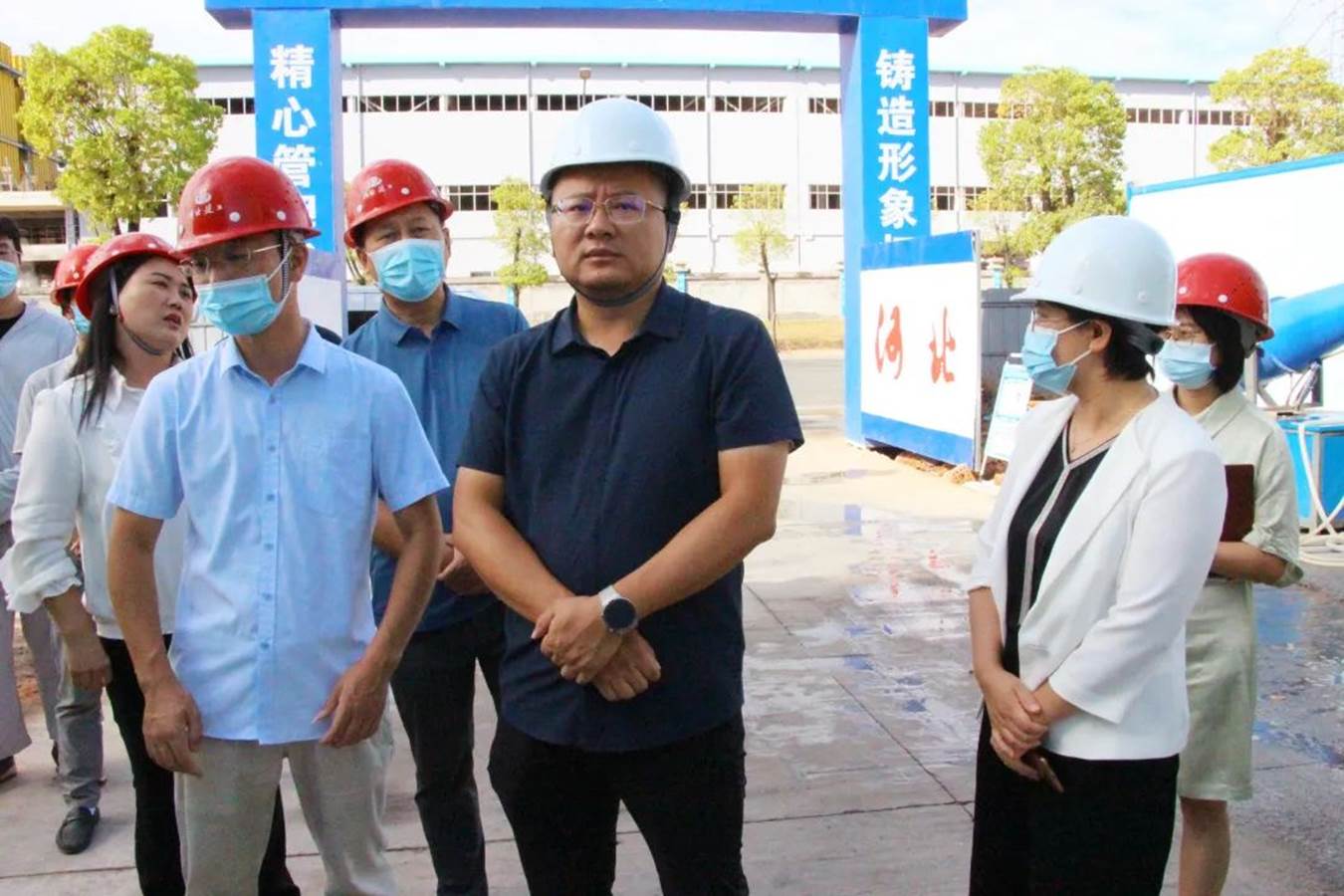 稳增长防风险保稳定惠民生县委书记陈敏坐班高新区推动项目建设